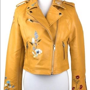 Leather Romeo + Juliet Couture Jacket